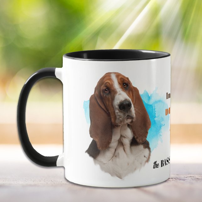 Taza Amigo leal de Basset Hound Dog (Subido por el creador)