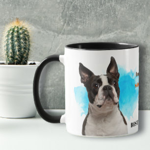 Taza Amigo leal de Boston Terrier Dog