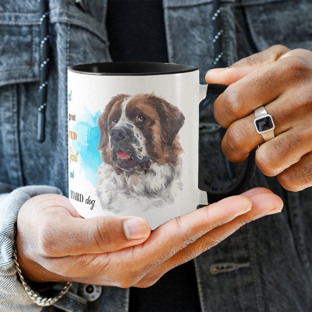 Taza Amigo leal de Perro de San Bernardo (Subido por el creador)