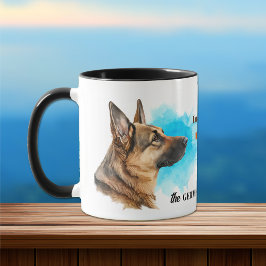 Taza Amigo leal del Pastor Alemán