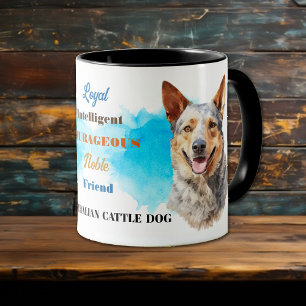 Taza Amigo leal del perro ganadero australiano