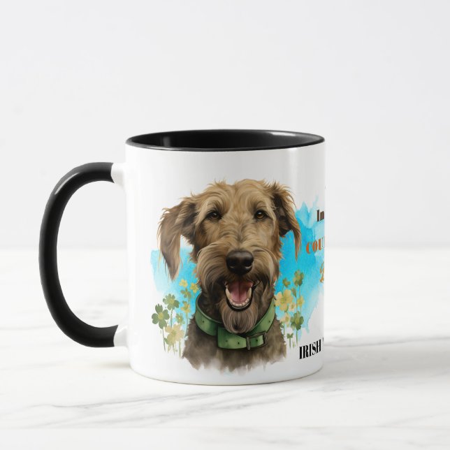 Taza Amigo leal del perro lobo irlandés (Izquierda)