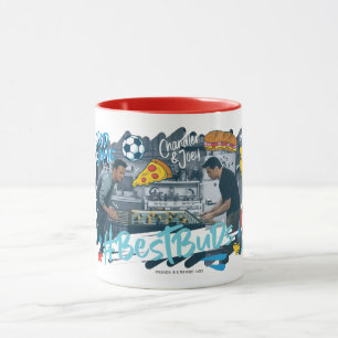Taza AMIGOS™   Chandler & Joey - Mejores Buds