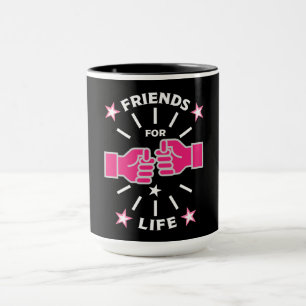 Taza Amigos De La Vida