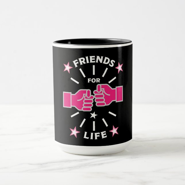 Taza Amigos De La Vida (Centro)