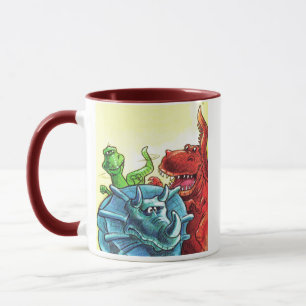 Taza Amigos del dinosaurio