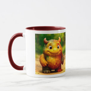 Taza Amigos extraños - Monstruo de la tela arcoiris Pos