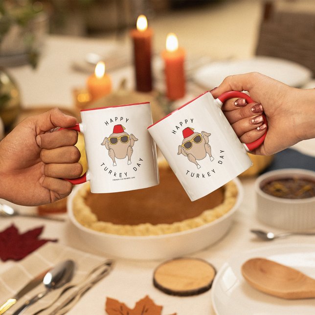 Taza AMIGOS™ | Feliz Día de Turquía (Pair of mugs)