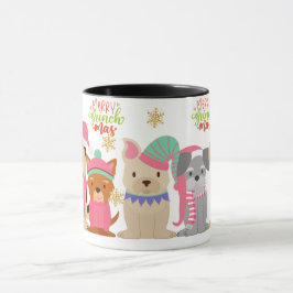 Taza Amigos furtivos de la Navidad