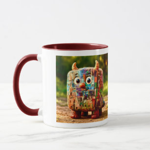 Taza Amigos impares - Poster del Monstruo del Cubo de P