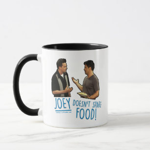 Taza AMIGOS™ ¡Joey no comparte comida!