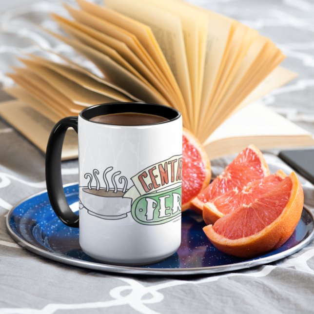 Taza AMIGOS™ | Logotipo de acuarela central (Subido por el creador)