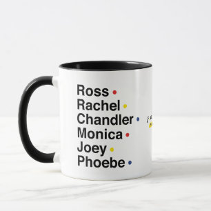 Taza AMIGOS™   Nombres de caracteres