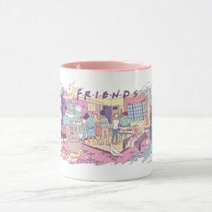 Taza AMIGOS™   Personalizado de apartamentos