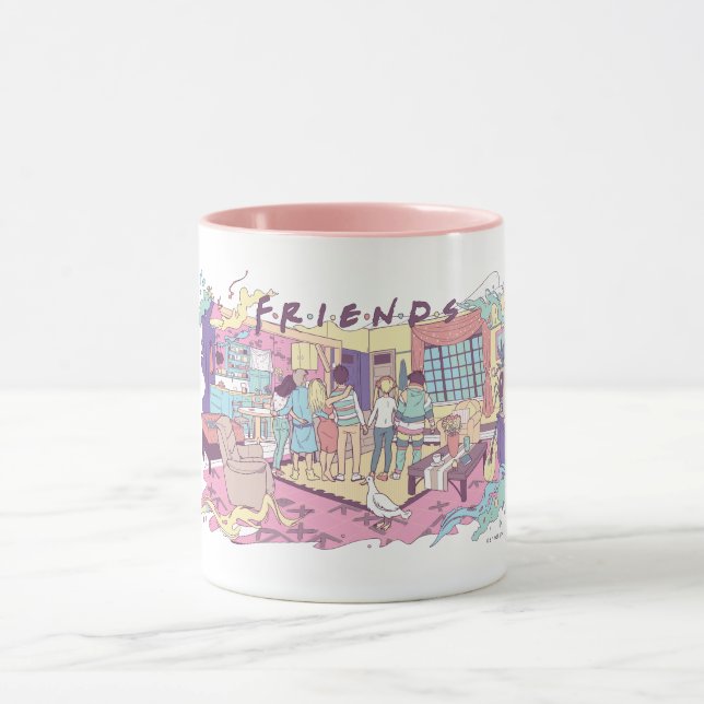 Taza AMIGOS™ | Personalizado de apartamentos (Centro)
