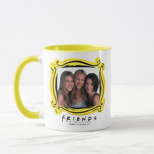 Taza AMIGOS™ | Rachel, Phoebe y Monica (Izquierda)