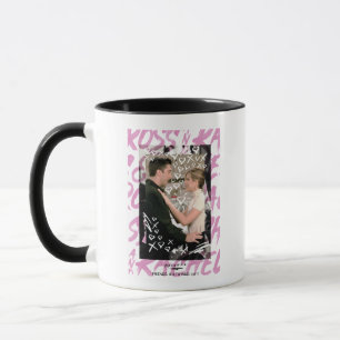 Taza AMIGOS™   Ross Y Rachel Doodled Hearts