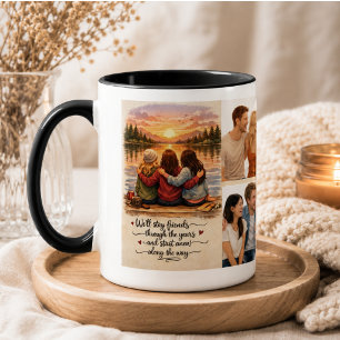Taza Amistad: seguiremos siendo amigos a través de los