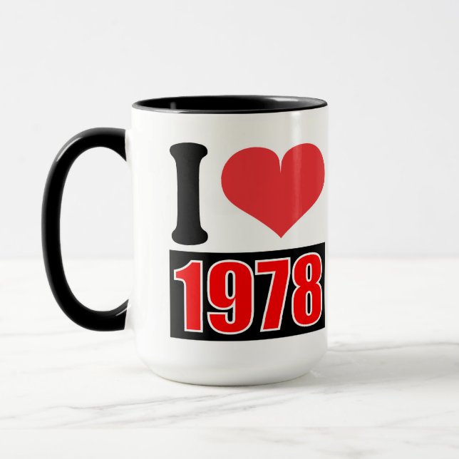Taza Amo 1978 - Mugs (Izquierda)
