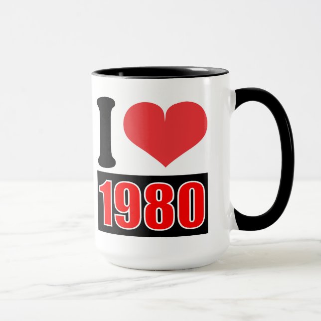 Taza Amo 1980 - Mugs (Derecha)