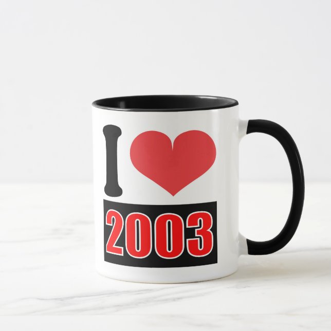 Taza Amo 2003 - Mugs (Derecha)