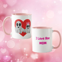 Amo a Boo Mamá - Rosa