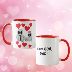 Taza Amo a BOO Papá (de Hija)