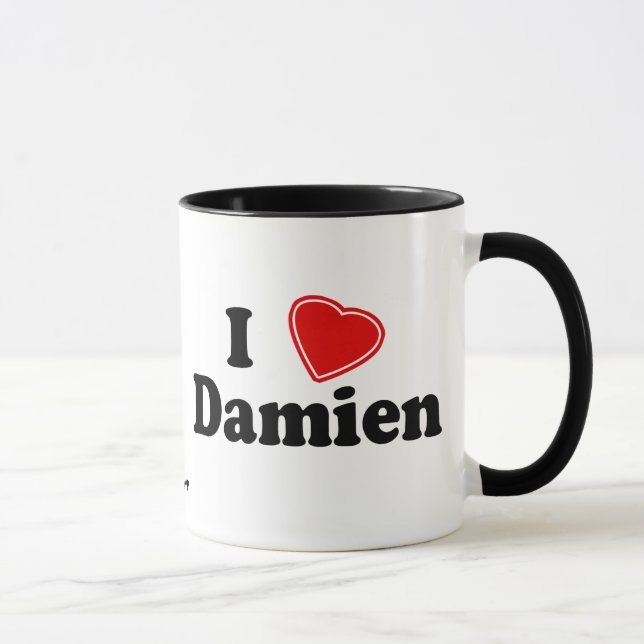 Taza Amo a Damián (Derecha)