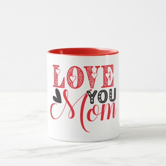 TAZA AMO A LA MAMÁ MUG (Centro)