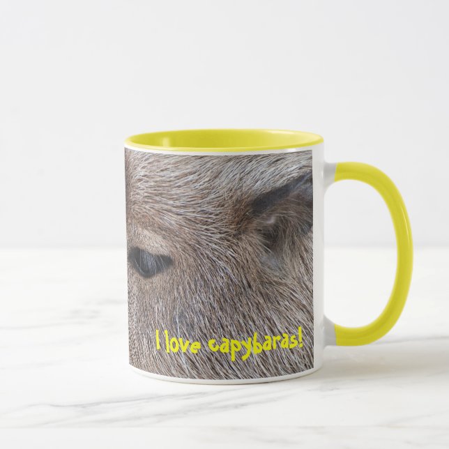 Taza Amo a los carpinchos (Derecha)