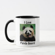 Amo a los osos panda