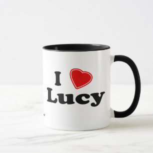 Taza Amo a Lucy