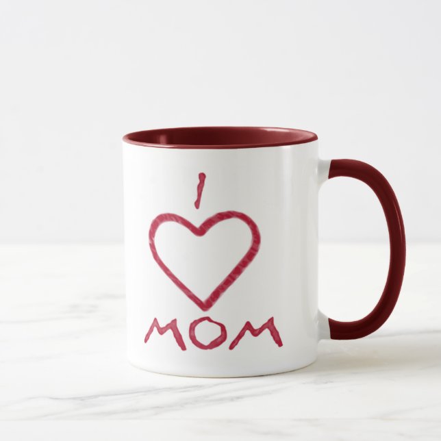 Taza Amo a Mamá Mug (Derecha)