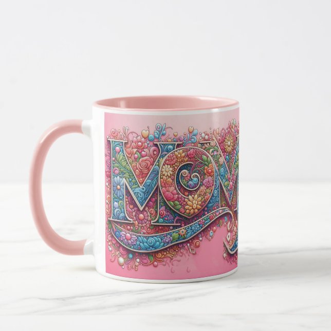 Taza Amo a Mamá Rosa Mug (Izquierda)