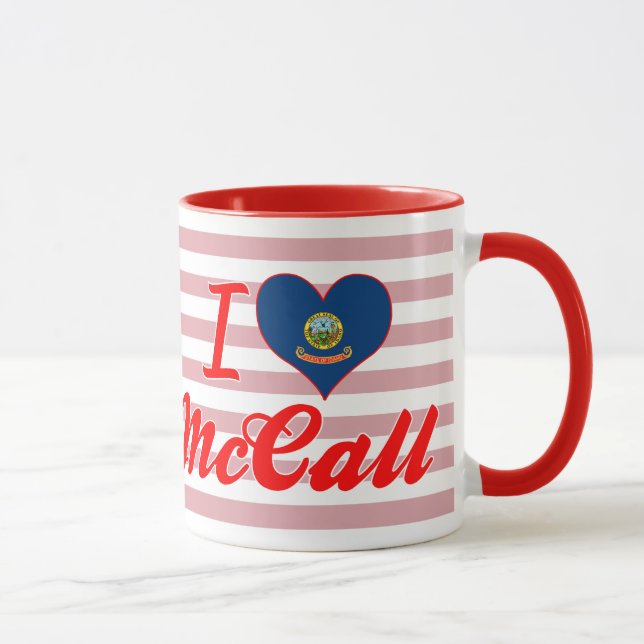 Taza Amo a McCall, Idaho (Derecha)