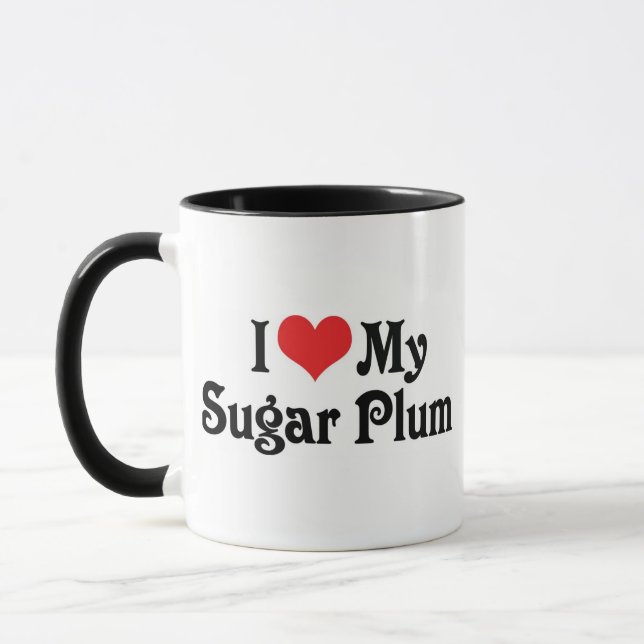 Taza Amo a mi ciruela dulce (Izquierda)