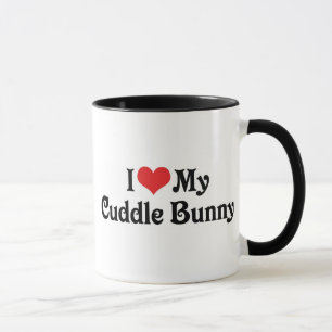 Taza Amo a mi conejo de mimos