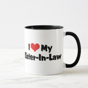 Taza Amo a mi cuñada