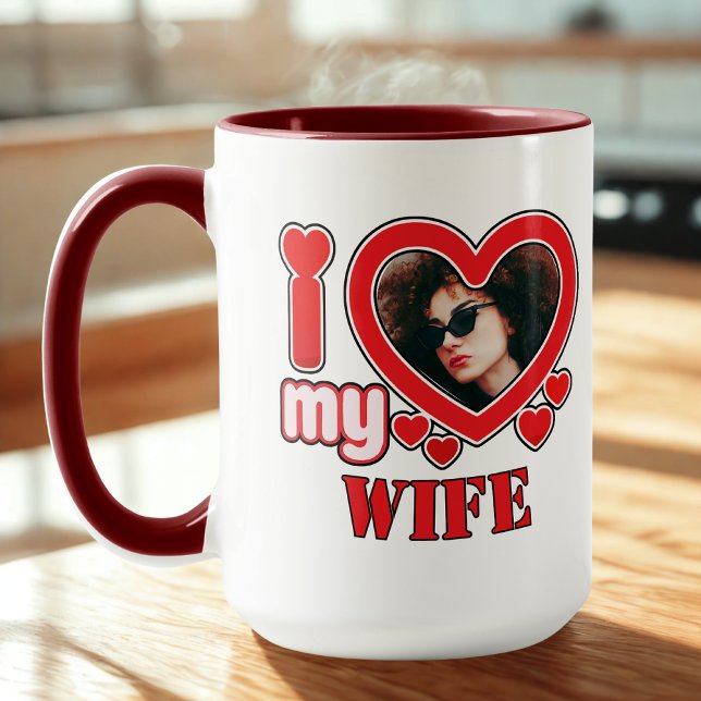 Taza Amo A Mi Esposa Personalizada (Subido por el creador)