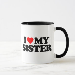 TAZA AMO A MI HERMANA
