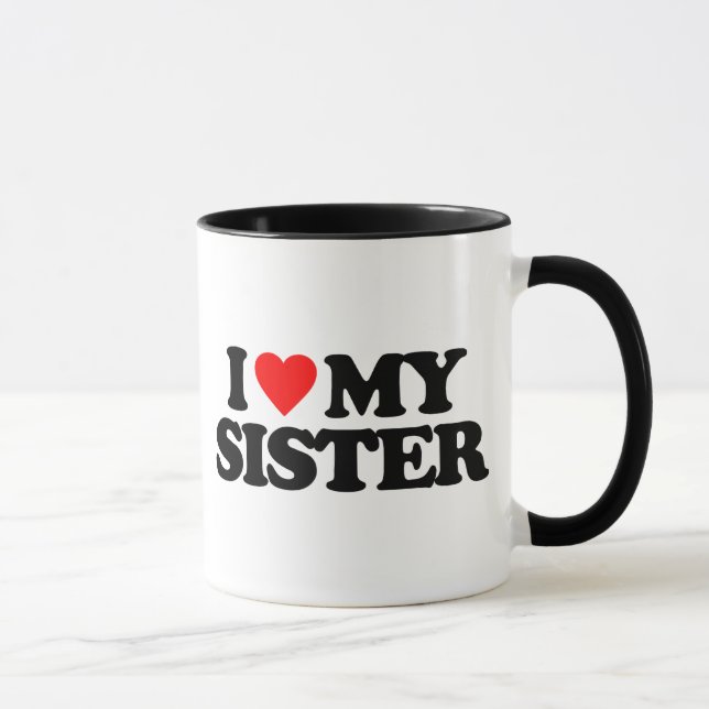 TAZA AMO A MI HERMANA (Derecha)