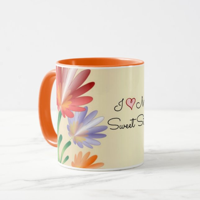 Taza Amo A Mi Hermana Maravillosa (Anverso izquierdo)