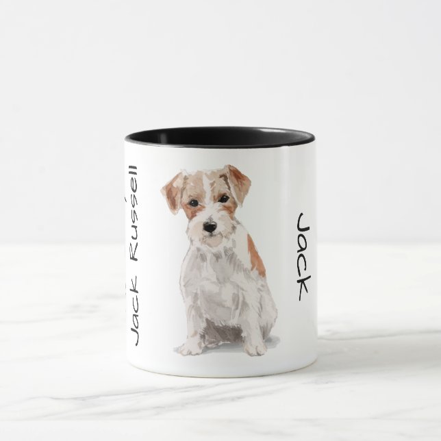 Taza Amo a mi Jack Russell  (Centro)