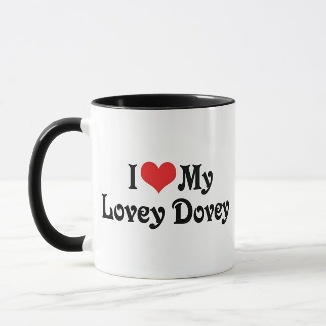 Taza Amo a mi Lovey Dovey (Izquierda)