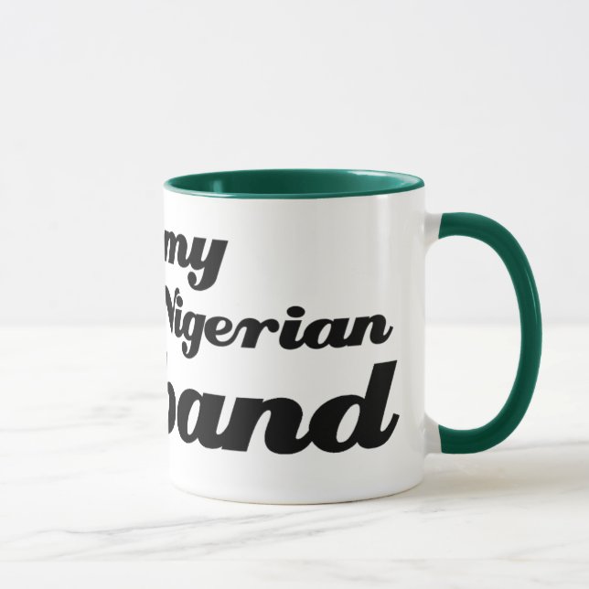 Taza Amo a mi marido nigeriano (Derecha)