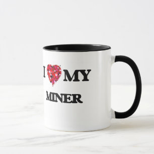 Taza Amo a mi minero