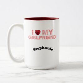 Taza Amo A Mi Novia