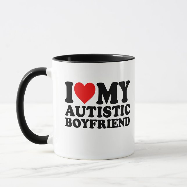 Taza Amo A Mi Novio Autista (Izquierda)