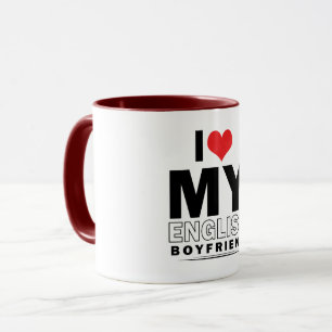Taza Amo a mi novio inglés