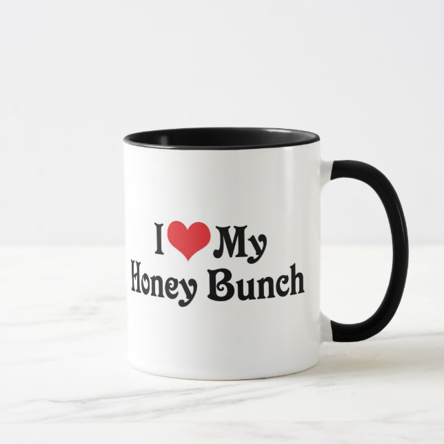 Taza Amo a mi pandilla de miel (Derecha)